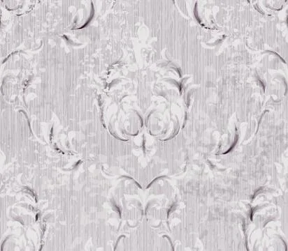 Baroque pattern vintage background Vector. Ornamented texture luxury design.  イラスト素材