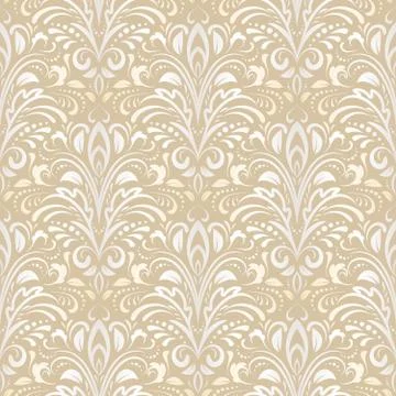 Baroque seamless pattern イラスト素材