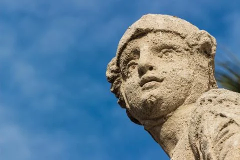 The baroque statue Stock-Fotos