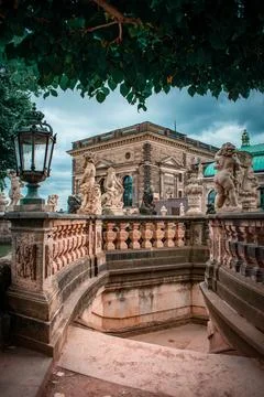 A Baroque-style building 스톡 사진