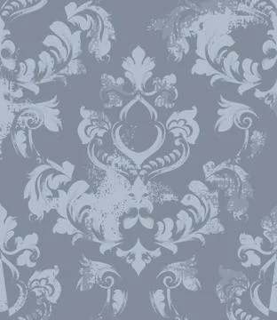 Baroque texture pattern Vector. Floral ornament decoration. Victorian engrave Stockillustratie