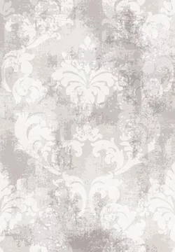 Baroque texture pattern Vector. Floral ornament decoration. Victorian engrave Stock Illustration