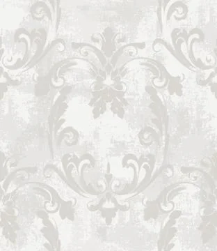 Baroque texture pattern Vector. Floral ornament decoration. Victorian engrave Stock Illustration