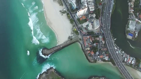 Barra da Tijuca, Rio de Janeiro, Brazil - Rio 2016 - Olympic City 스톡 동영상 65398965
