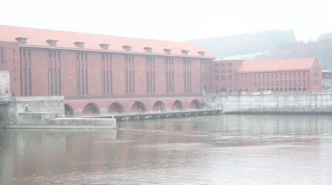 Barrage Building Stock Footage 50882704