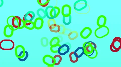 Barrage of stroke round rectangle Stock-Footage 1046726