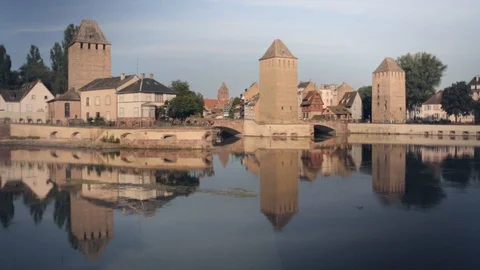 Barrage Vauba Stock Footage 127623580