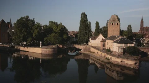 Barrage Vauba Stock Footage 127623825