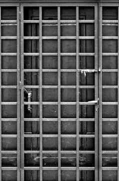 Barred door Stock Photos