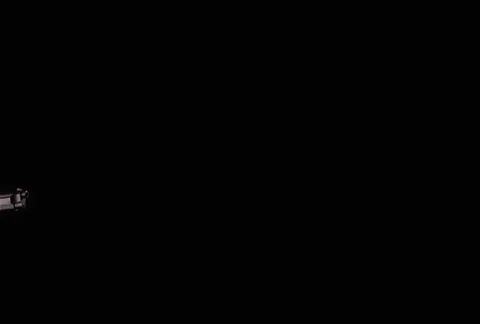 Barrel and muzzle flashes of 9mm semi-automatic Beretta pistol being fired Stock Footage 86884301