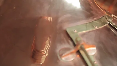 Barrel for brewing beer Stock Footage 80637684