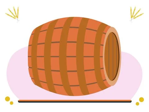 Barrel Concept Illustration Stock Illustration