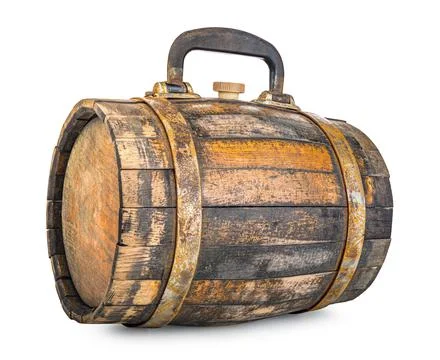 Barrel with handle Stock Photos