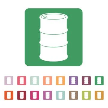 The barrel icon Stock-Illustration