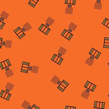 Barrel of oil equivalent boe vector seamless pattern Stock Illustration