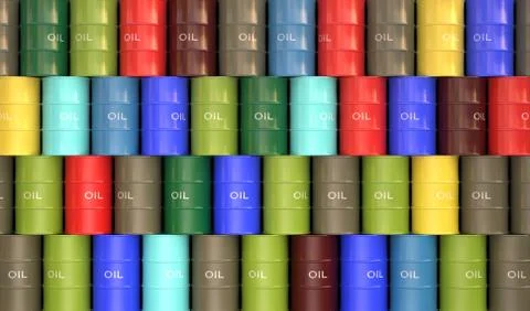 Barrel Oil Illustrazione stock