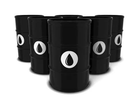 Barrel of oil Stock Illustration