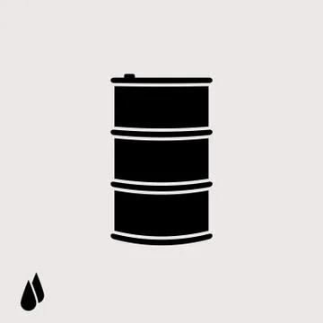 Barrel of oil. Stock Illustration