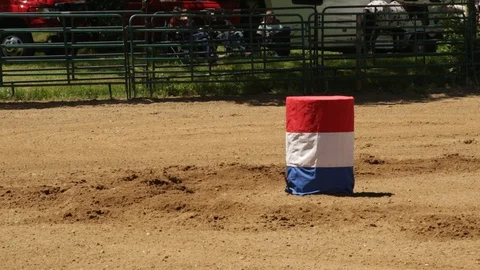 Barrel Racing Stock Footage 95822684