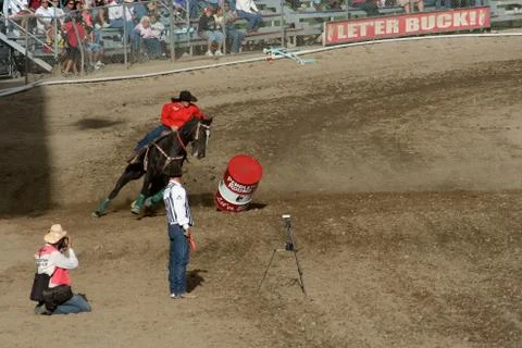 Barrel Racing Stock Photos