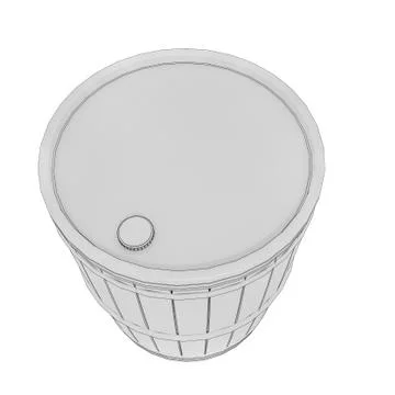 Barrel sketch Stock Illustration