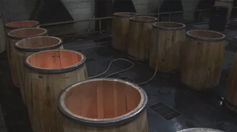 Barrel Toasting 4 Stock Footage 62995260