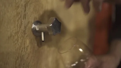 Barrel wine Stock Footage 71324226