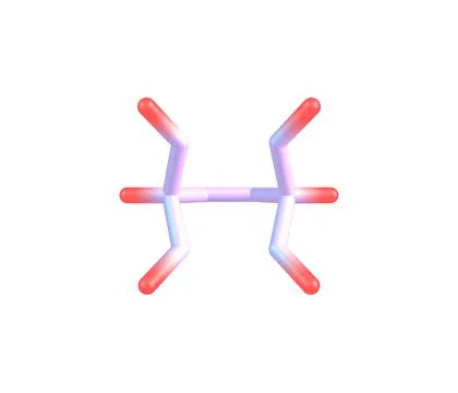 Barrelene molecular structure isolated on white Stock Illustration