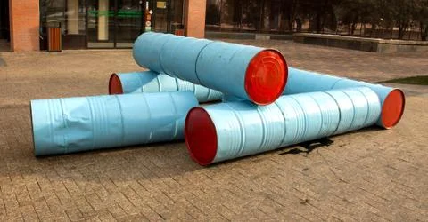 Barrels, cisterns Stock Photos