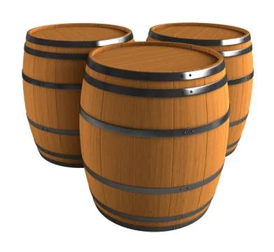 Barrels Stock Illustration