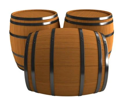 Barrels Stock Illustration