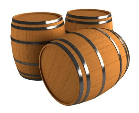 Barrels Stock Illustration