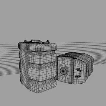 Barrels out.c4d.zip 3D Model