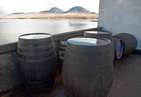 Barrels Foto stock