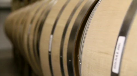 Barrels of Wine Stock Footage 848238