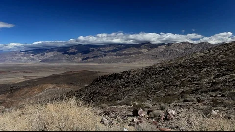 Barren Desert View Stock Footage 104837717