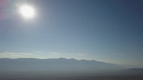 Barren hot desert Stock Footage 86478604