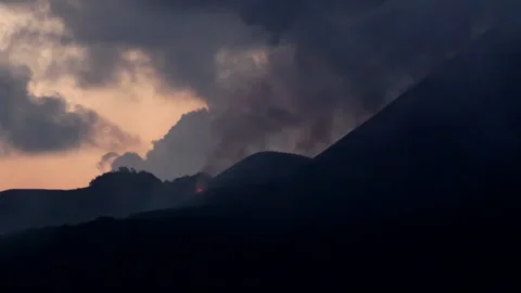 Barren Island Volcano Eruptions Stock Footage 321751041