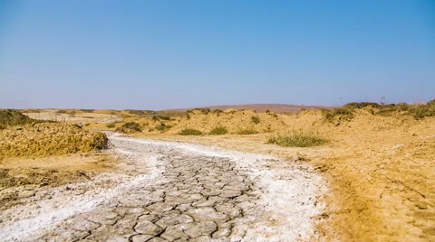 Barren Landscape in Crimea Stock-Footage 43103545
