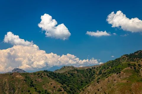 The barren mountain Stock Photos