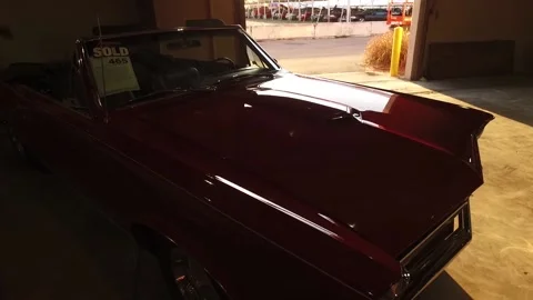 Barrett Jackson 100 Stock Footage 132123725