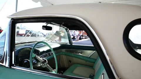 Barrett Jackson 66 Stock Footage 132123468