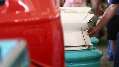 Barrett Jackson 78 Stock-Footage 132123507