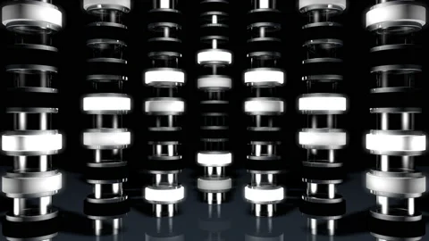BARRICADE 07 Motion Background VJ Stock Footage 153251242