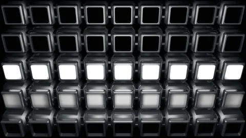 BARRICADE 08 Motion Background VJ Stock Footage 153252305
