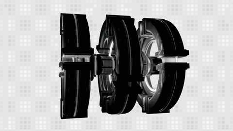 BARRICADE 16 Motion Background VJ Stock Footage 153288038
