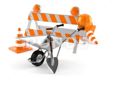 Barricade Stock Illustration