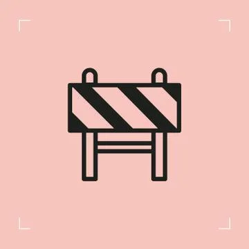 Barricade Stock Illustration