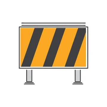 Barricade Stock Illustration