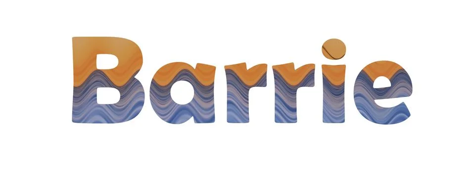 Barrie Stock Illustration